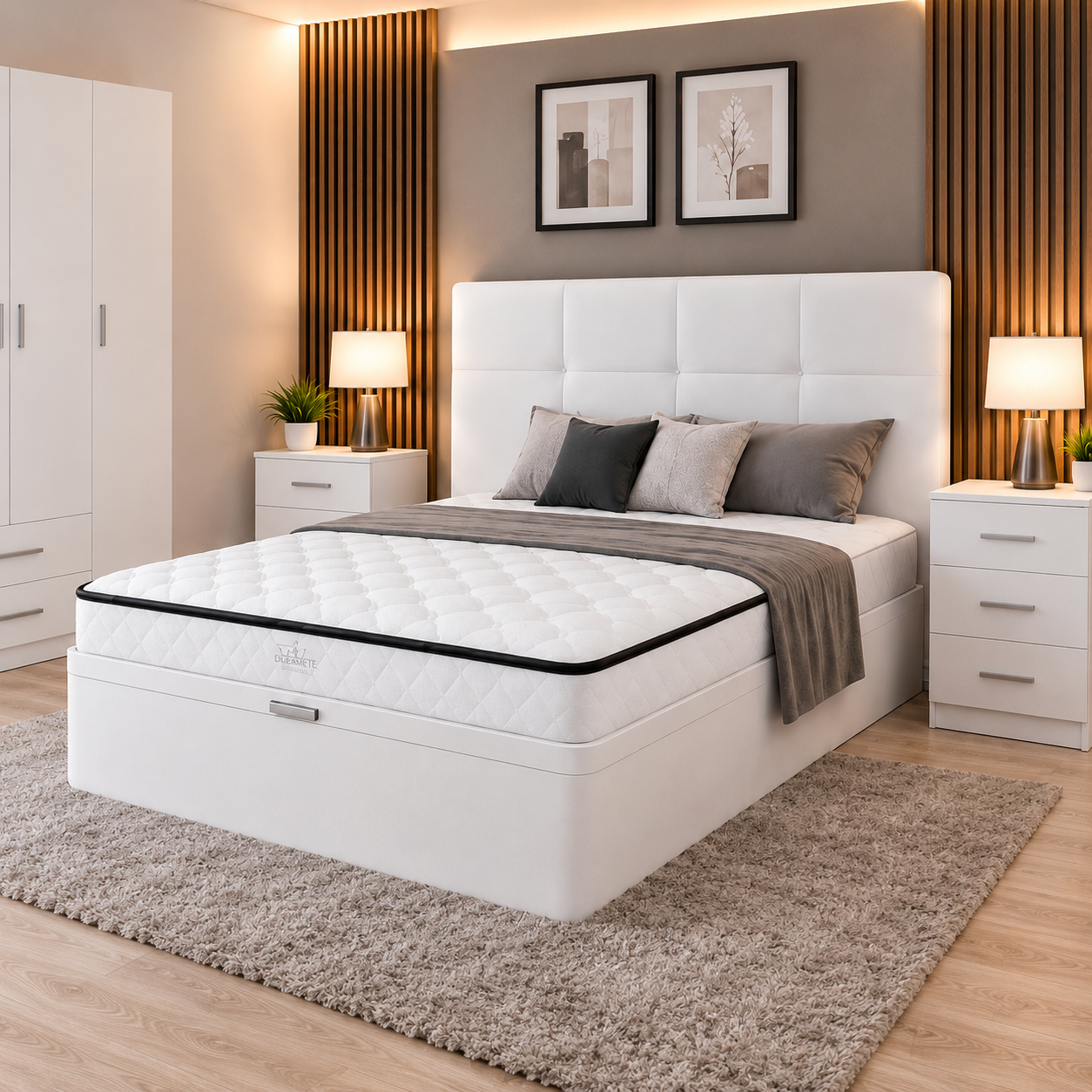 Pack Completo Habitación (armario+mesita+canapé+colchón y cabezal)