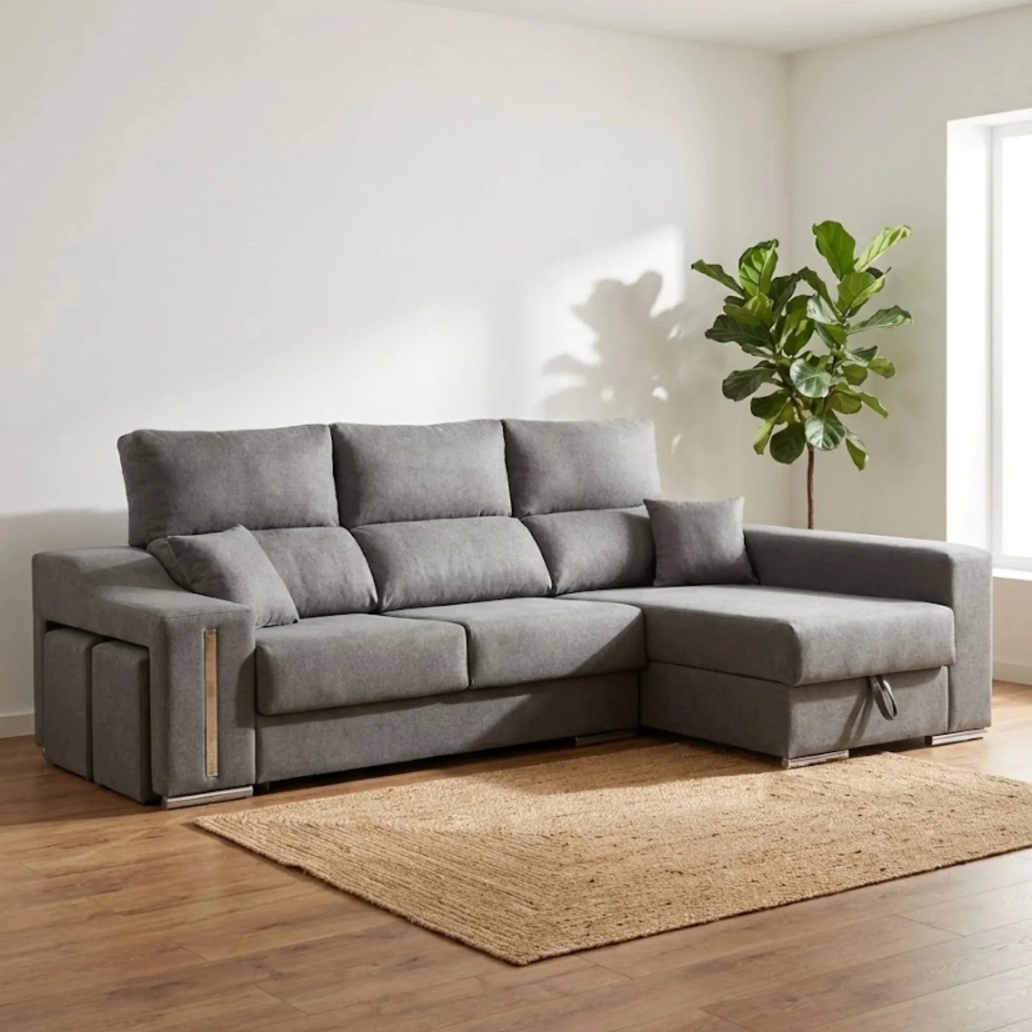 Pack Completo de Mesa + Sofá + Salón Comedor